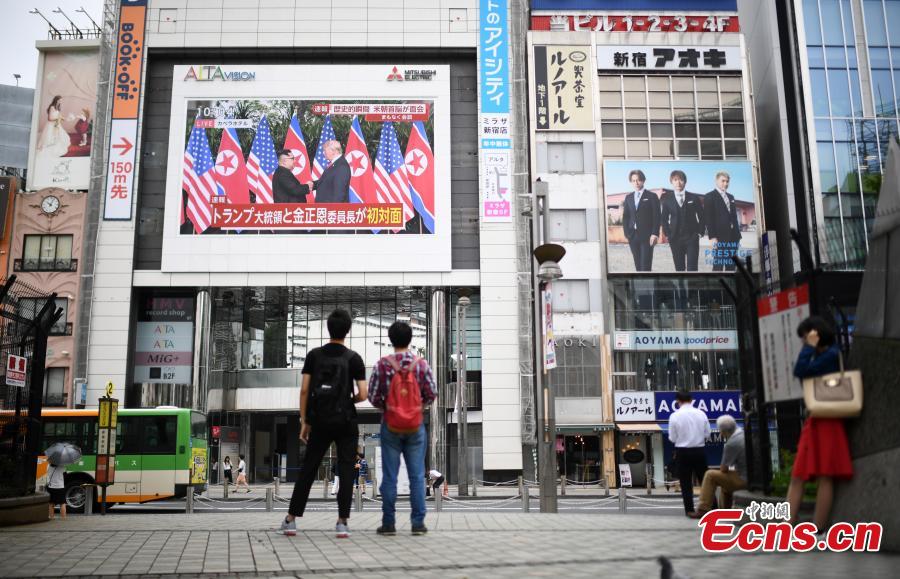 Cúpula histórica Trump-Kim seguida de perto no mundo inteiro