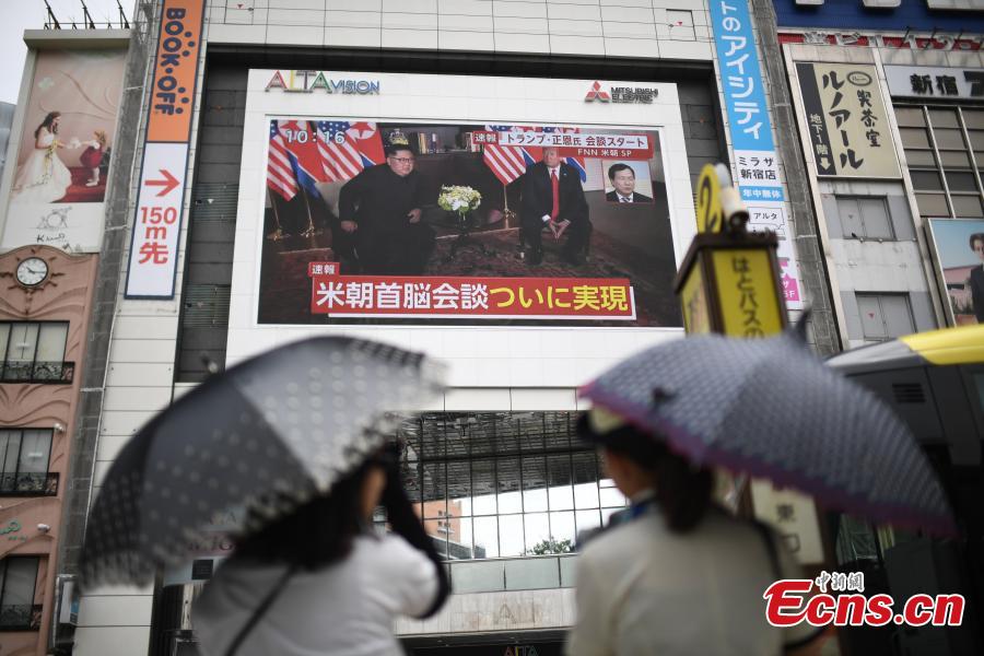Cúpula histórica Trump-Kim seguida de perto no mundo inteiro