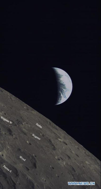 China e Arábia Saudita revelam imagens lunares obtidas em coopera??o espacial