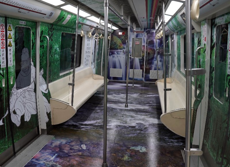 Metr? temático da Dinastia Tang inaugurado em Xi'an