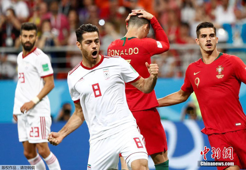 Cristiano Ronaldo falha o pênalti e Portugal empata o Ir? por 1 a 1