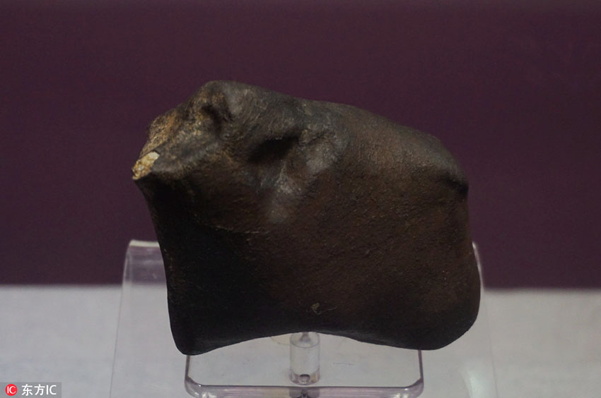 Bólide da mesma idade da Terra exposto em Hangzhou, valorizado de milh?es yuans