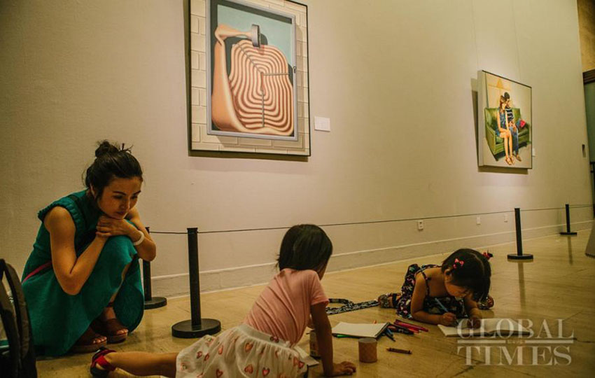 Cole??o Internacional de Arte inaugurada em Beijing