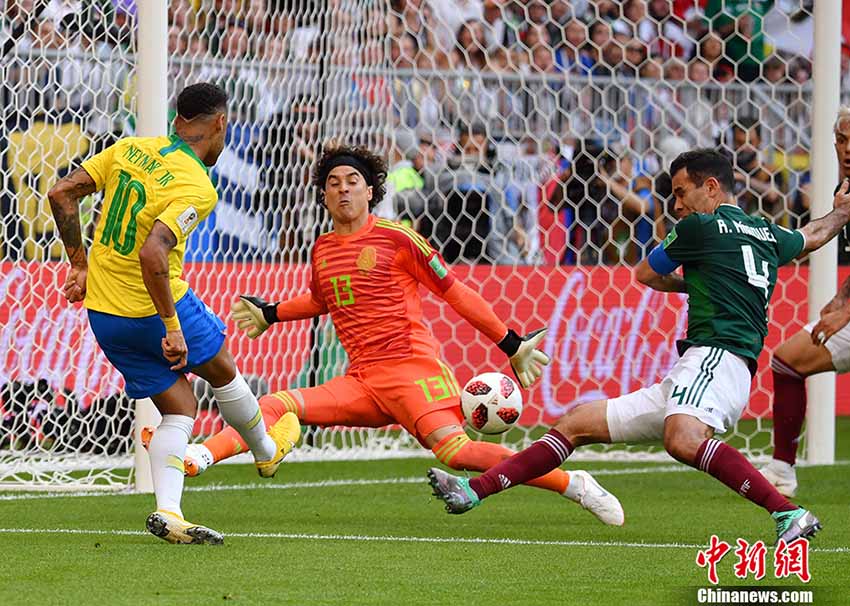 Copa do Mundo: Brasil avan?a para quartas de final com golos de Neymar e Firmino