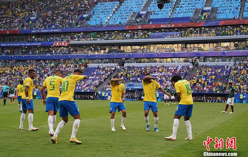 Copa do Mundo: Brasil avan?a para quartas de final com golos de Neymar e Firmino
