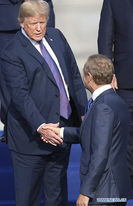 Primeiro dia da reuni?o da OTAN é ofuscado por tens?es entre aliados