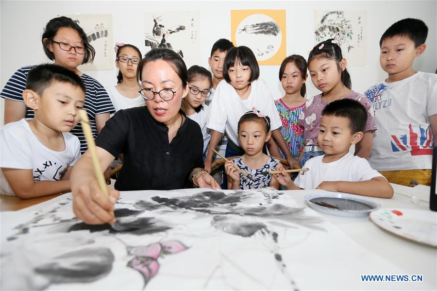 Galeria: Jovens aprendem artes tradicionais chinesas nas férias de ver?o