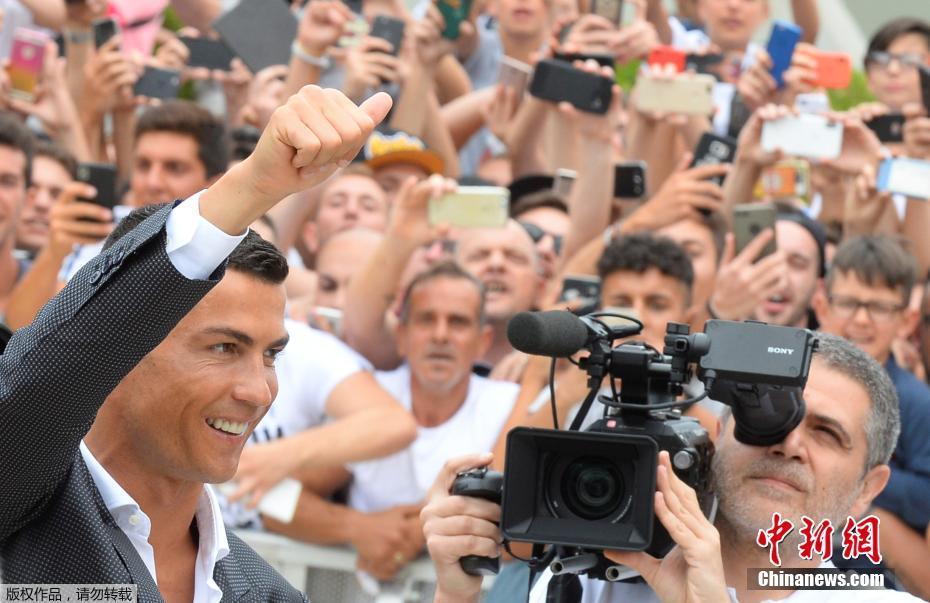 Cristiano Ronaldo apresentado oficialmente pela Juventus