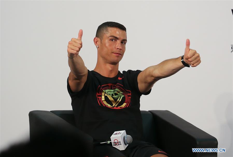 Cristiano Ronaldo desloca-se à China para participar de eventos promocionais