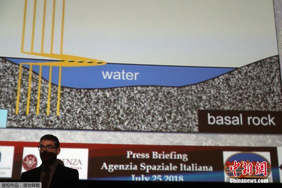 Primeiro lago de água no estado líquido encontrado em Marte