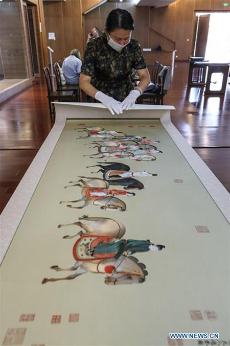 Jiangsu organiza exibi??o de bordados de Suzhou