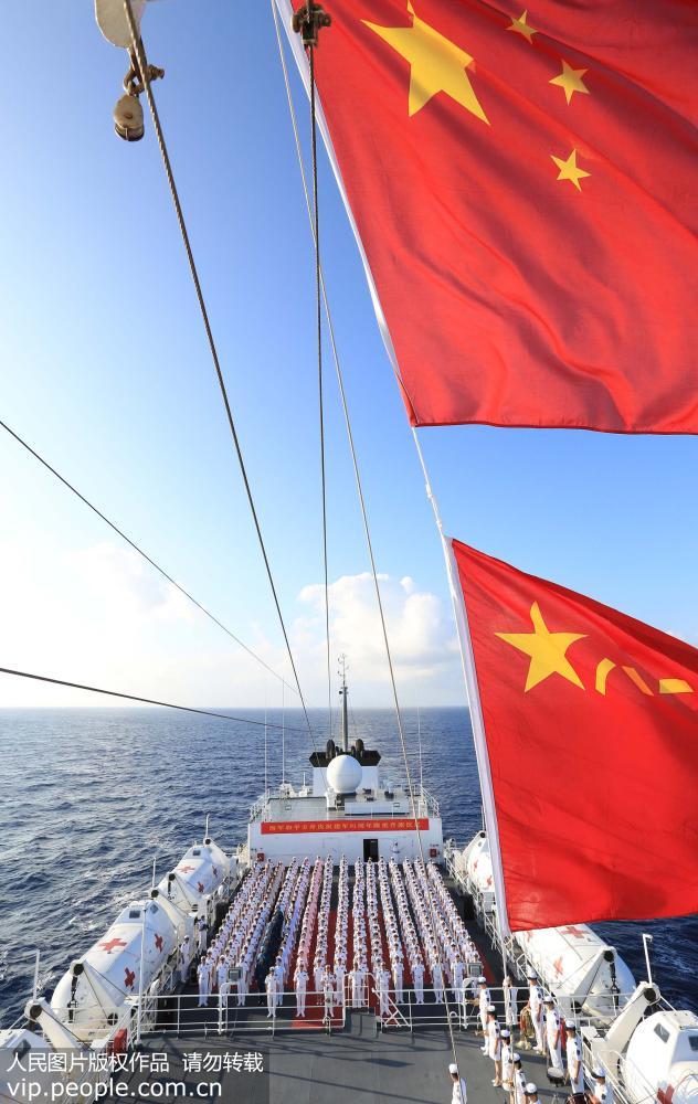 Arca da Paz realiza cerim?nia comemorativa do 91o aniversário do Exército de Liberta??o Popular