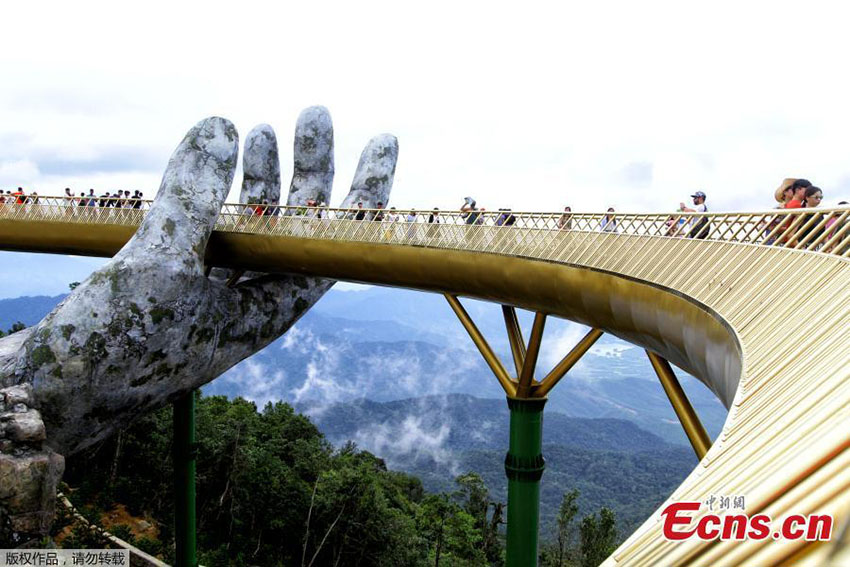 Nova ponte dourada no Vietn? sustida por “duas m?os”