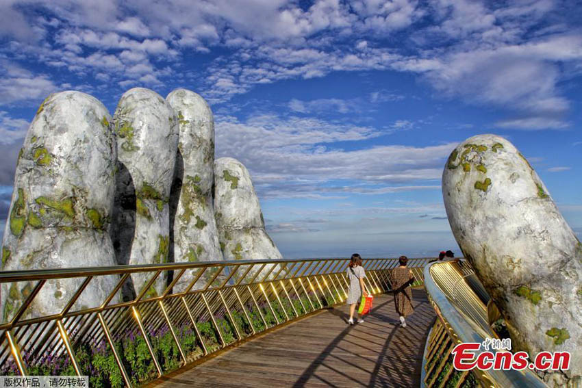 Nova ponte dourada no Vietn? sustida por “duas m?os”