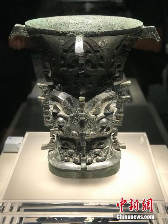 Galeria: Artefactos de bronze expostos em Chengdu