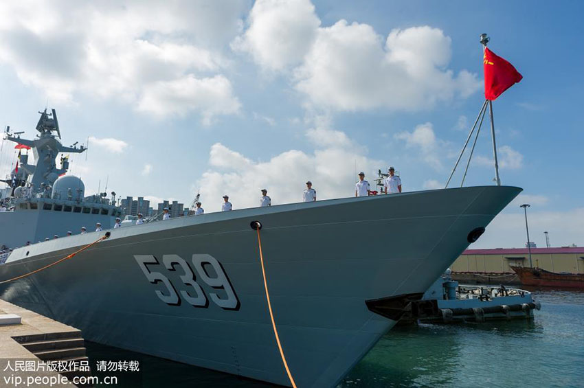 30a Frota da for?a marítima da China parte rumo ao Golfo de áden