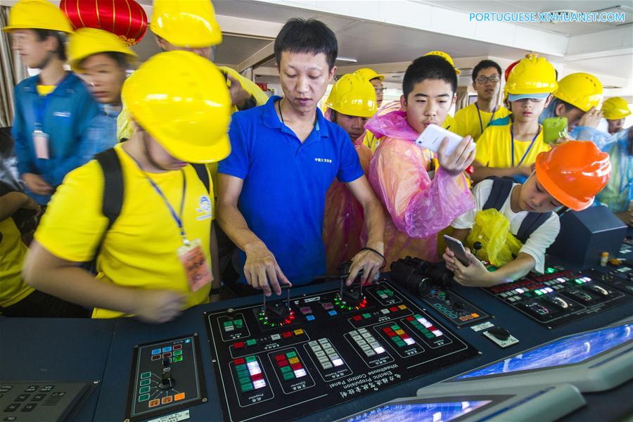 Navio de pesquisa chinês conclui 49a expedi??o ocêanica