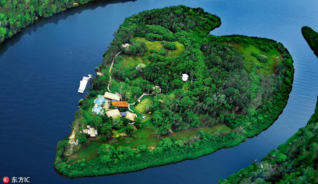 Galeria: Natureza em forma de cora??o para celebrar o Festival do Duplo Sete