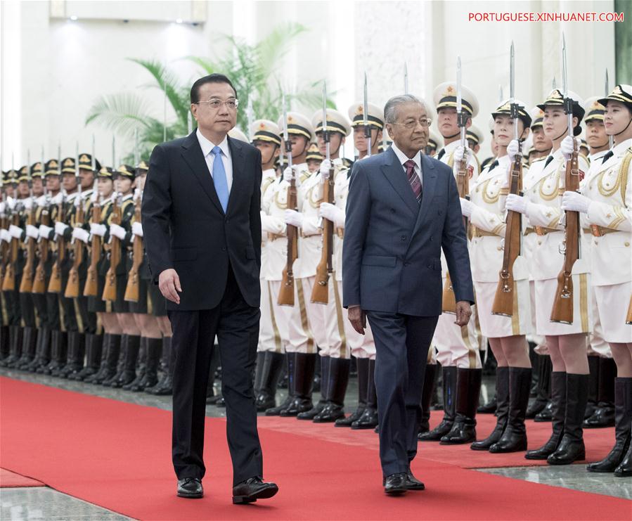 China promete elevar rela??es com Malásia para novo nível