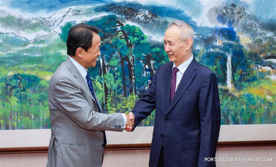 China e Jap?o têm amplas perspectivas de coopera??o econ?mica e comercial, diz vice-premiê chinês