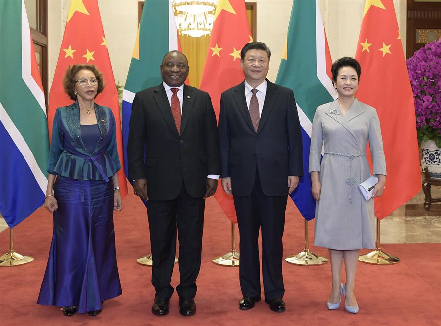 China e áfrica do Sul concordam em elevar la?os bilaterais