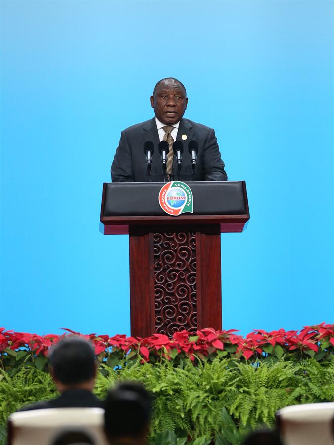 Líderes africanos procuram coopera??o mais estreita com a China