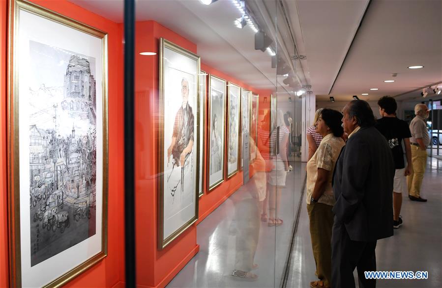 Obras de arte chinesa exibidas em Madrid