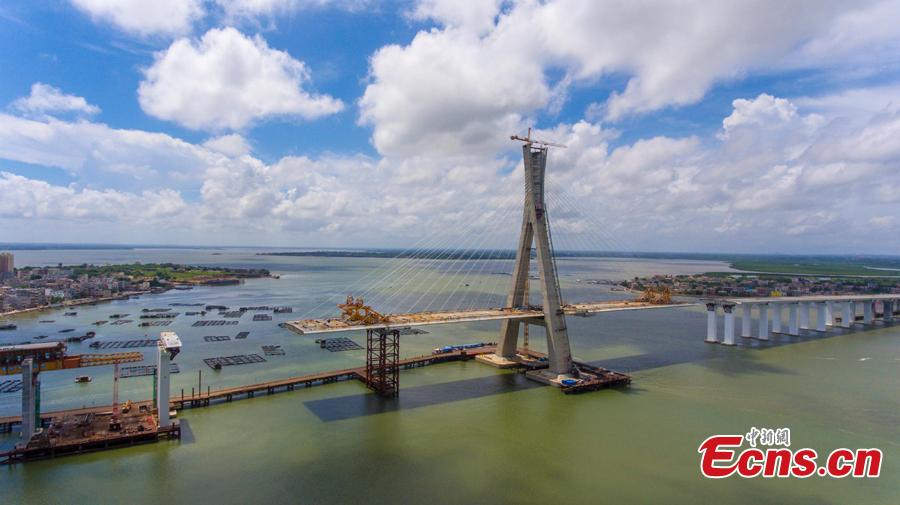 China prepara conclus?o de ponte mais resistente a terremotos do país