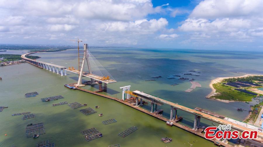 China prepara conclus?o de ponte mais resistente a terremotos do país