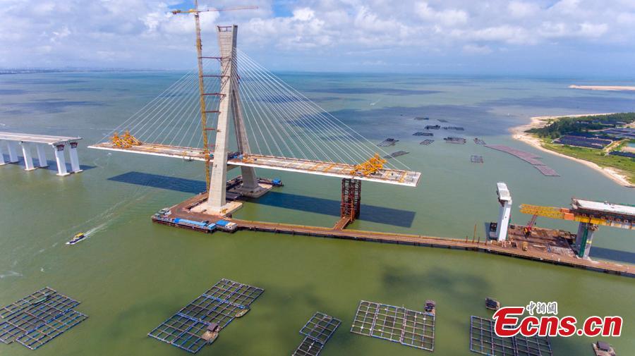 China prepara conclus?o de ponte mais resistente a terremotos do país