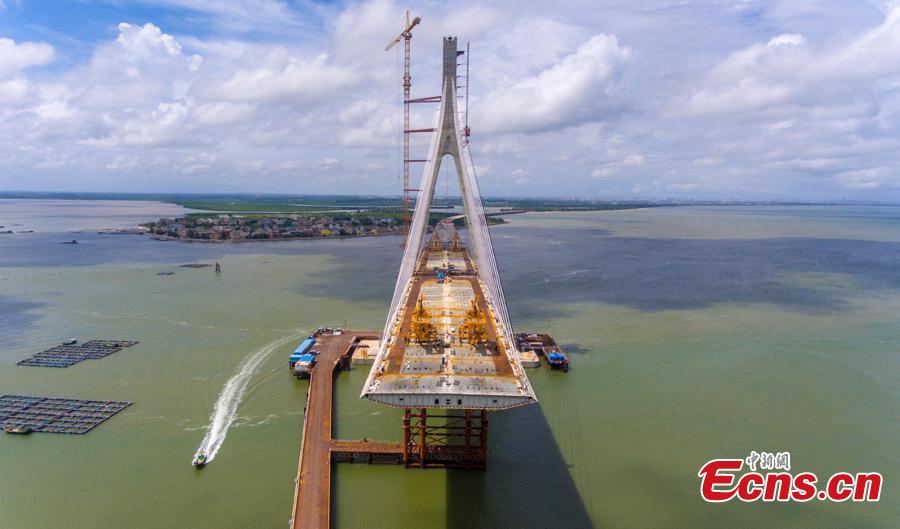 China prepara conclus?o de ponte mais resistente a terremotos do país