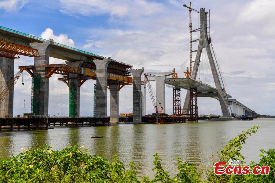 China prepara conclus?o de ponte mais resistente a terremotos do país