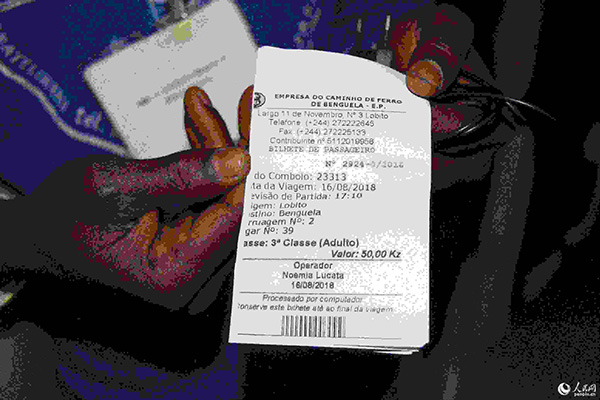 Cintur?o e Rota: Ferrovia de Benguela promove desenvolvimento de Angola