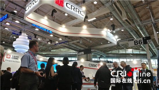 Empresas chinesas exibem produtos e tecnologias na feira da indústria eólica em Hamburgo