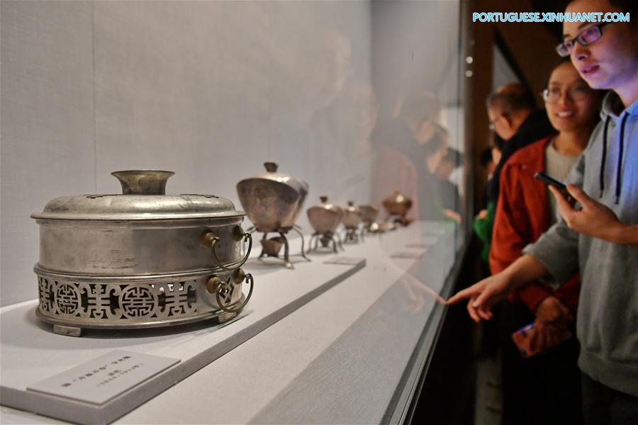 Museu de Taiyuan exibe relíquias culturais do Museu do Palácio
