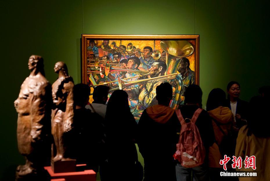 Museu Nacional de Arte da China: Exibi??o de arte realizada em homenagem aos 40 anos da reforma e abertura