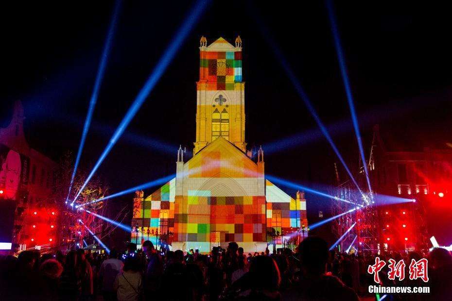 Galeria: Show luminoso em 3D em Wuhan