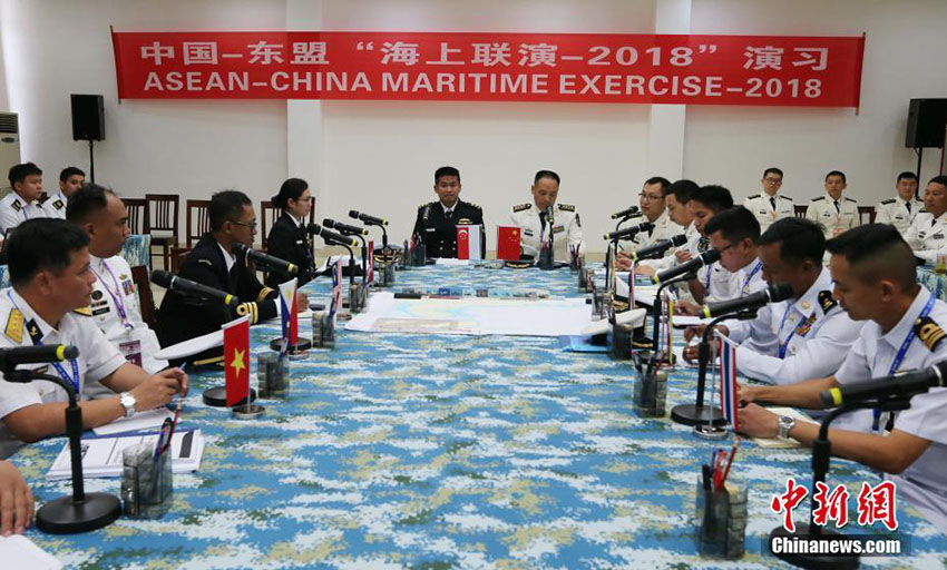 Galeria: Exercícios militares marítimos conjuntos China-ASEAN 2018