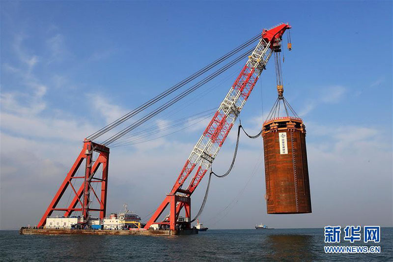 Galeria: Constru??o da ponte Hong Kong-Zhuhai-Macau