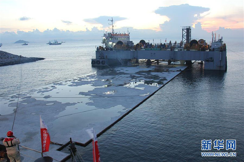 Galeria: Constru??o da ponte Hong Kong-Zhuhai-Macau