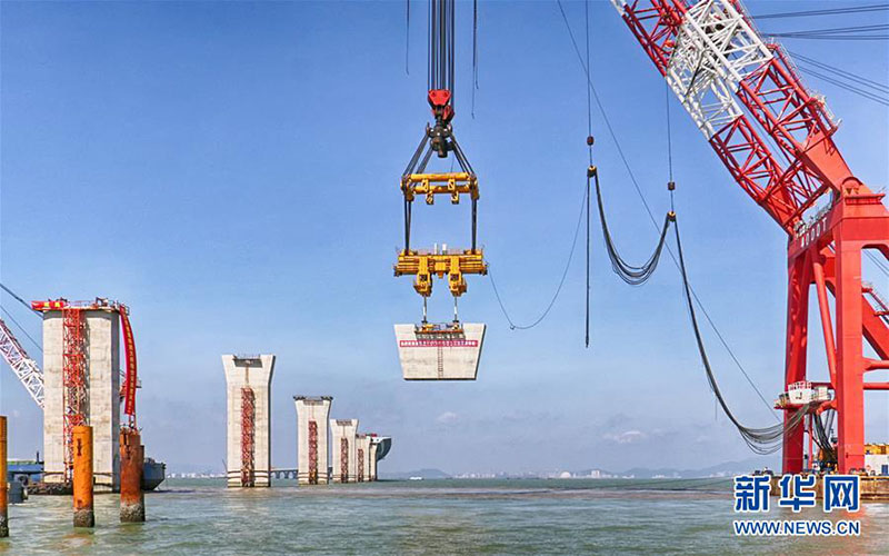 Galeria: Constru??o da ponte Hong Kong-Zhuhai-Macau