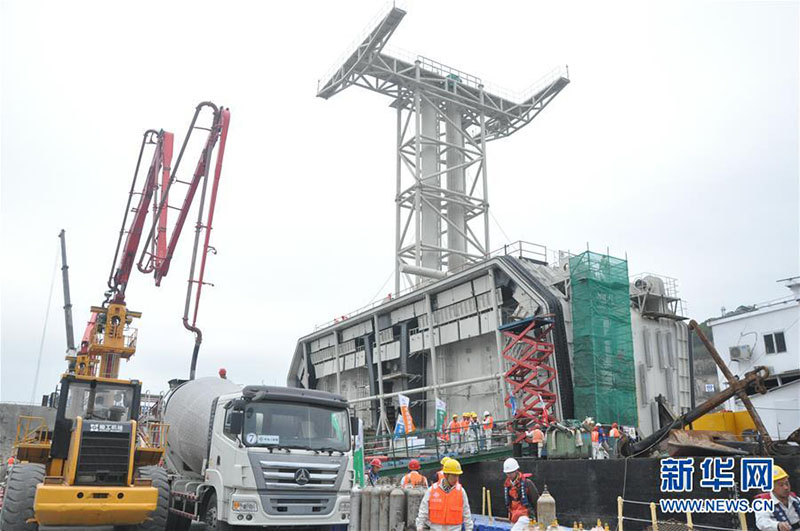 Galeria: Constru??o da ponte Hong Kong-Zhuhai-Macau