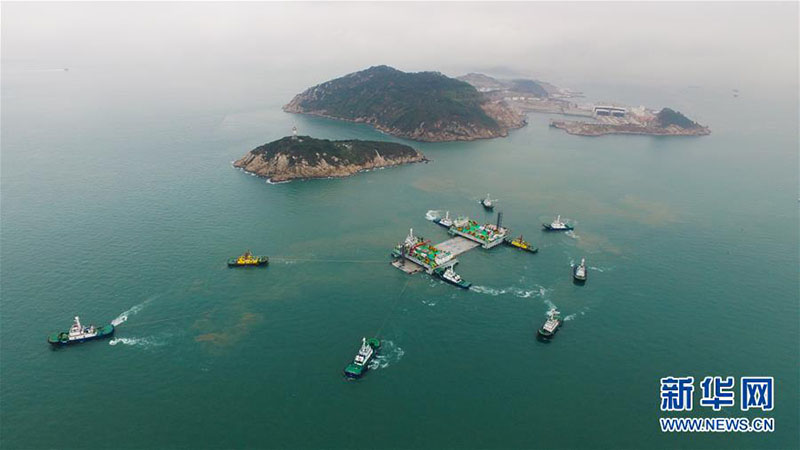 Galeria: Constru??o da ponte Hong Kong-Zhuhai-Macau