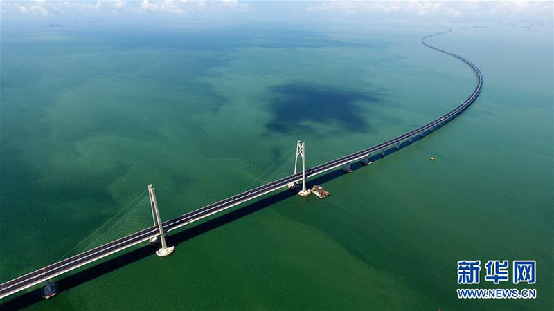 Galeria: Constru??o da ponte Hong Kong-Zhuhai-Macau