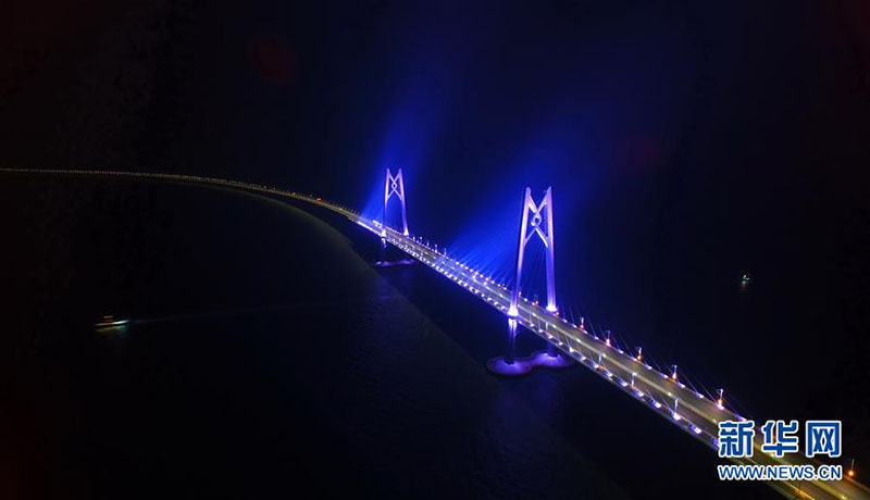 Galeria: Constru??o da ponte Hong Kong-Zhuhai-Macau