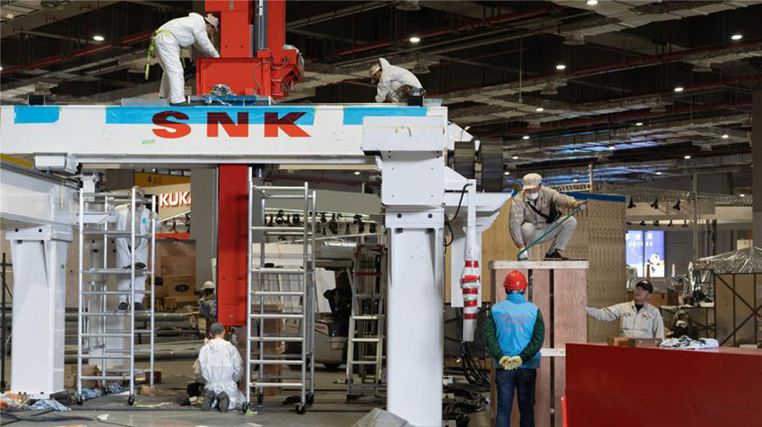 Galeria: Plataformas da CIIE em constru??o