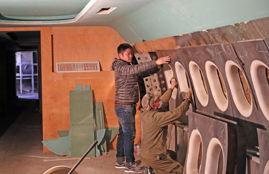 Galeria: Agricultor chinês realiza sonho e constrói modelo de avi?o