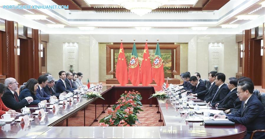 China e Portugal visam intercambio e coopera??o parlamentares mais próximos