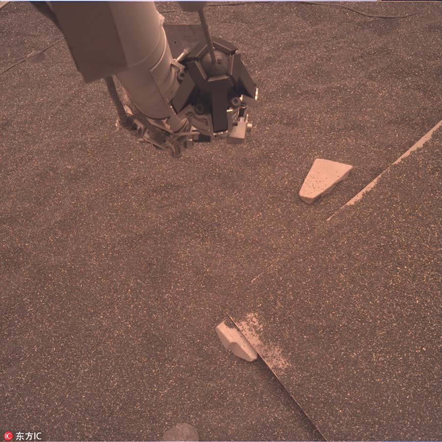 Espa?onave InSight da NASA aterrissa em Marte