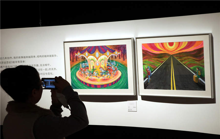 Galeria: Obras de ilustrador de Taiwan exibidas em Suzhou